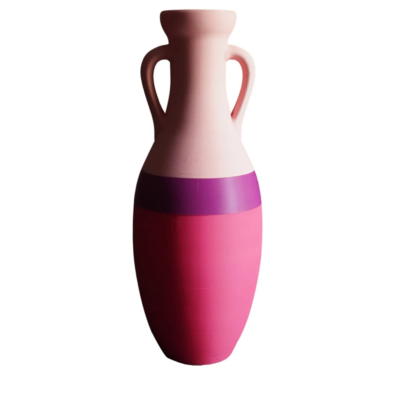 Giuio Cesare XL Fucsia Purple And Pink Amphora