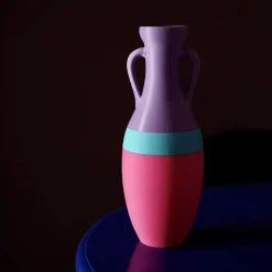 Giulio Cesare XL Fucsia Light Blue And Pink Amphora