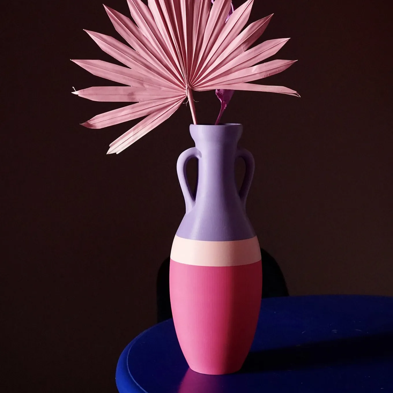 Giulio Cesare XL Fucsia Pink And Purple Amphora #1