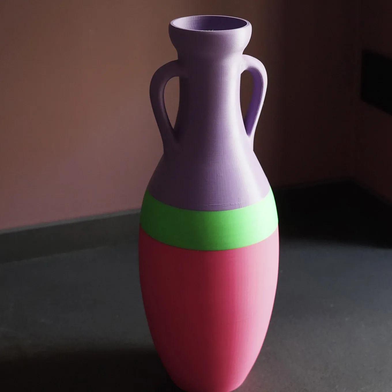 Giulio Cesare XL Fucsia Pink And Purple Amphora #2