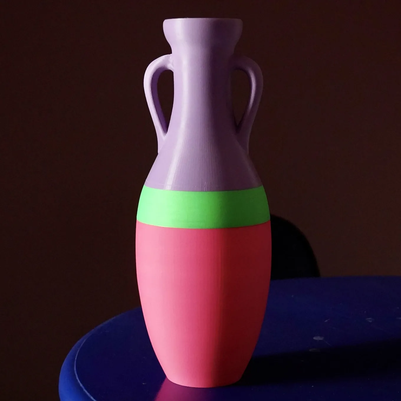 Giulio Cesare XL Fucsia Pink And Purple Amphora #2