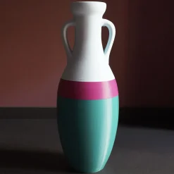 Giulio Cesare XL Green Fucsia And Light Blue Amphora