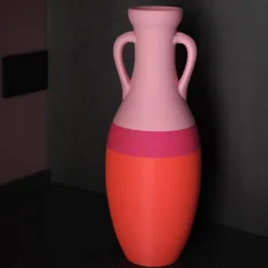 Giulio Cesare XL Orange Fucsia And Pink Amphora