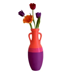 Giulio Cesare XL Purple Fucsia And Orange Amphora #2