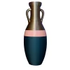 Giulio Cesare XXL Black Pink And Bronze Amphora