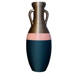 Giulio Cesare XXL Black Pink And Bronze Amphora