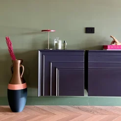 Giulio Cesare XXL Black Pink And Bronze Amphora