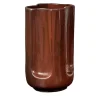 Giuseppe Auburn Glossy Mattone Glazed Ceramic Vase