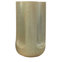 Giuseppe Bruma Matte Green Glazed Ceramic Vase