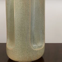 Giuseppe Bruma Matte Green Glazed Ceramic Vase