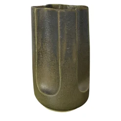 Giuseppe Musgo Gray Glazed Ceramic Vase