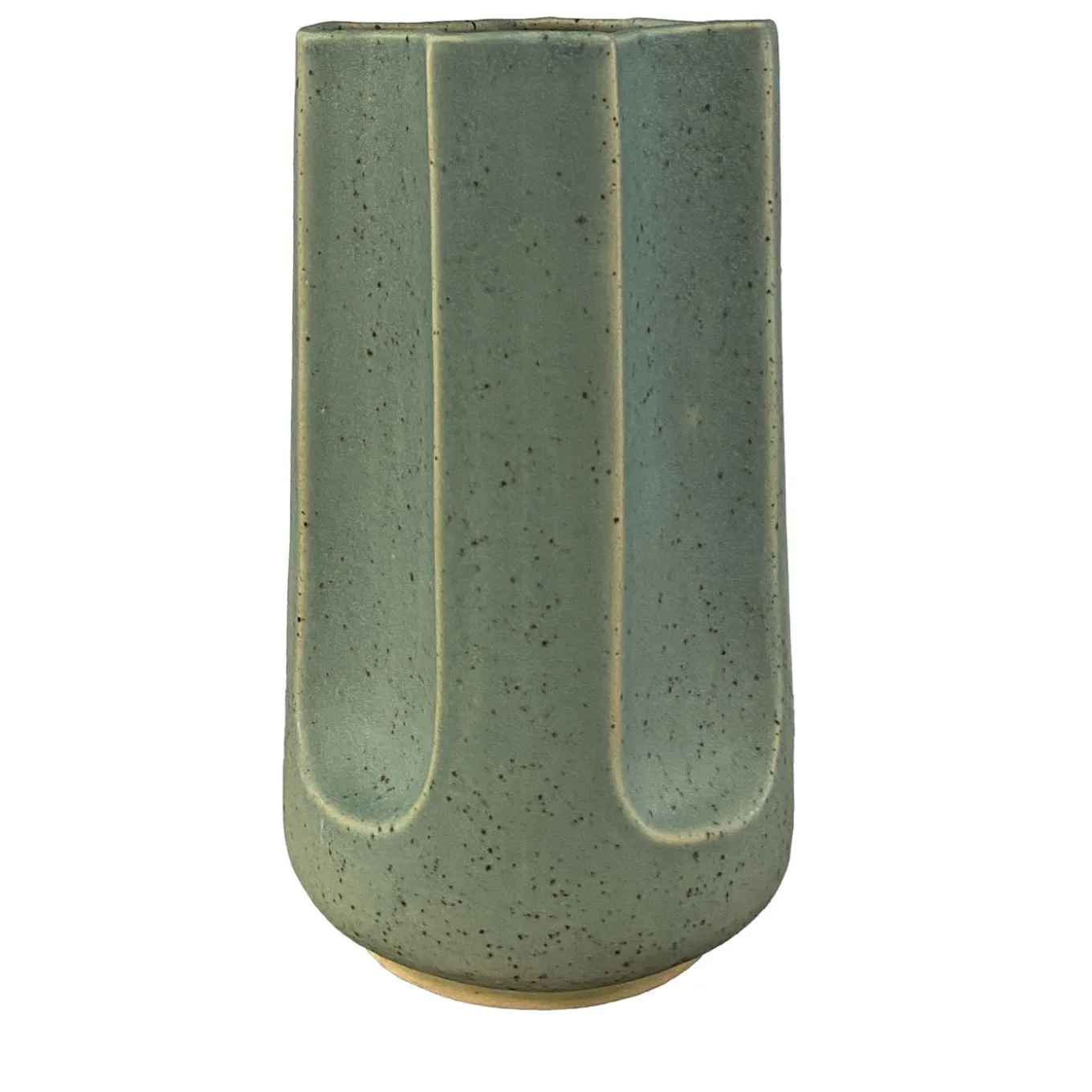 Giuseppe Turquesa Matte Blue Glazed Ceramic Vase