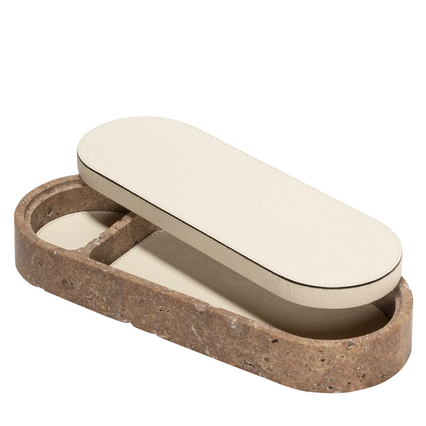 Giza Leather & Marble Large Box #2