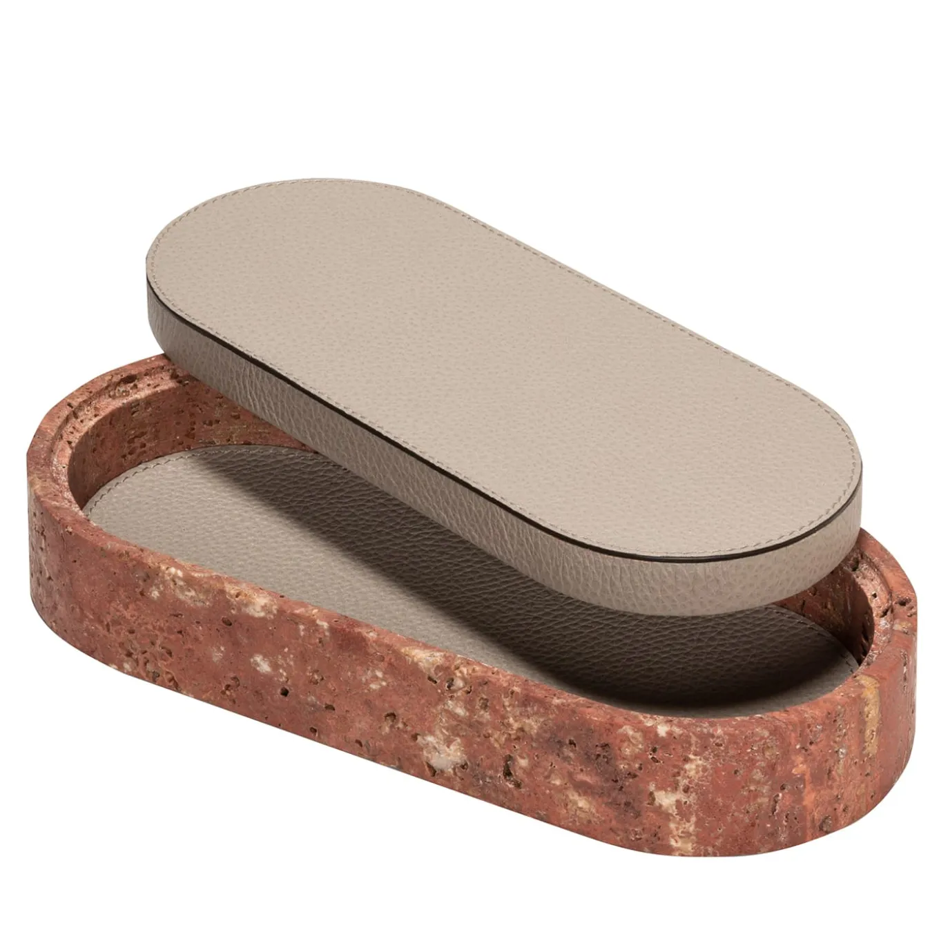 Giza Leather & Marble Medium Box #1