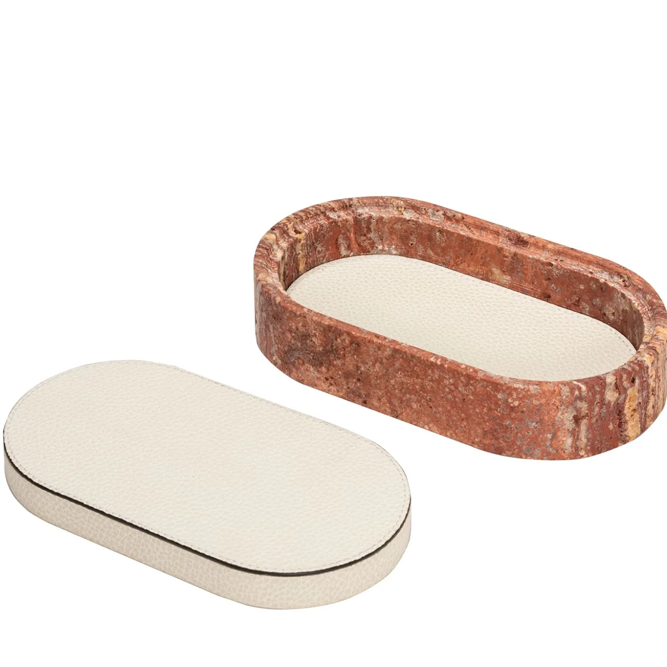 Giza Leather & Marble Small Box #1