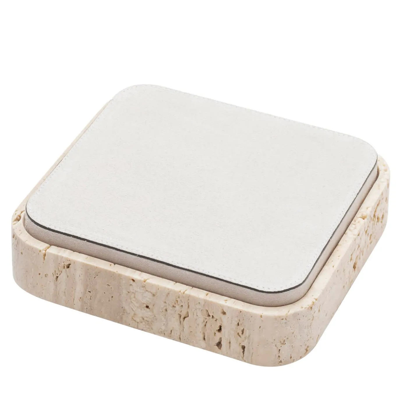 Giza Leather & Marble Square Box #11