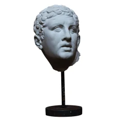 Gladiatore Borghese Bust on Pedestal