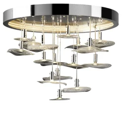 Glass Meadow Chandelier