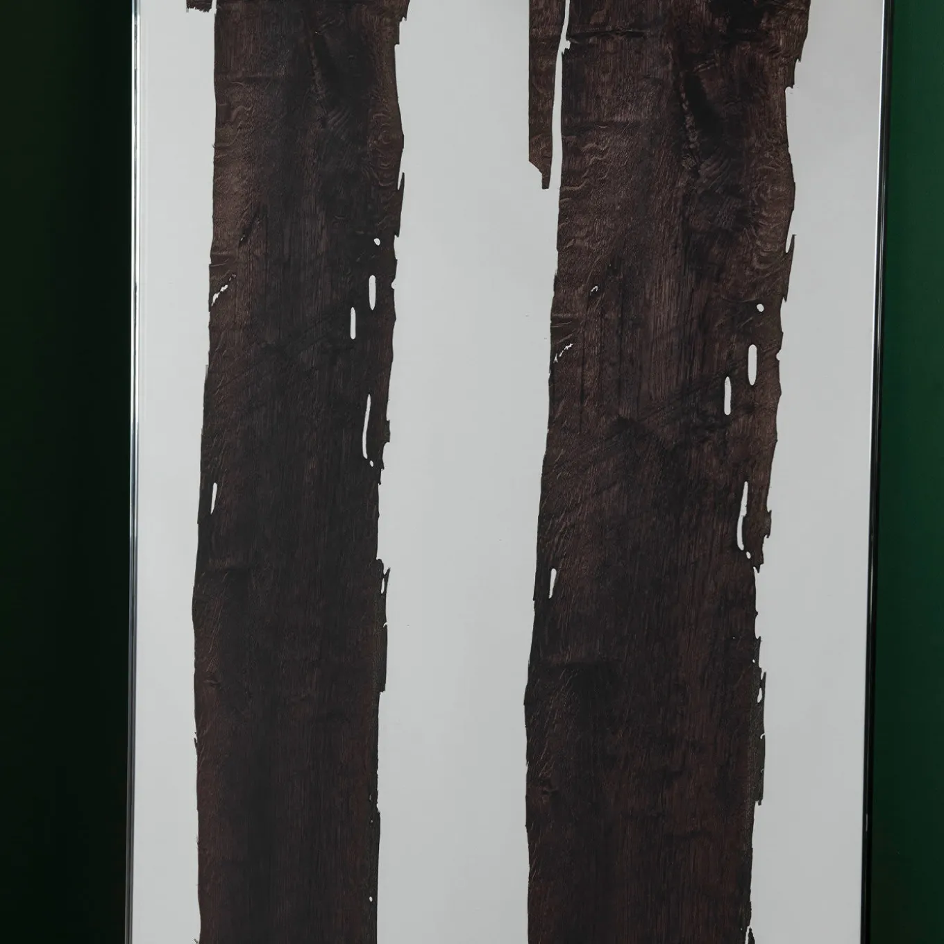 Glass&Wood Venezia Table in Black Oak