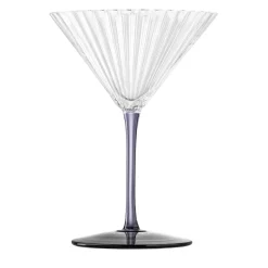 Glicine-Grey Rigadin Martini Glass