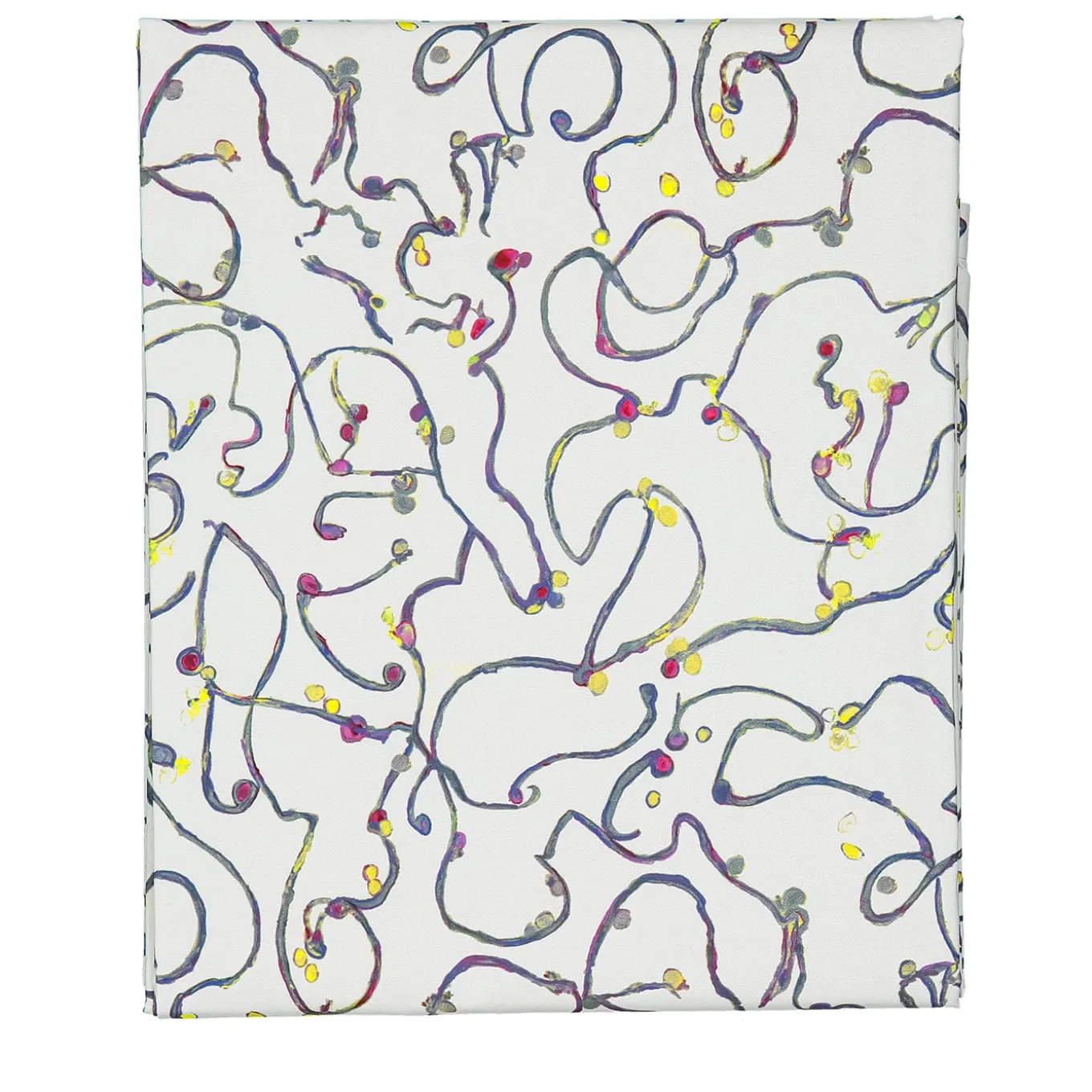 Gocce di Luce White Tablecloth