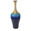 Gold and Blue Vase