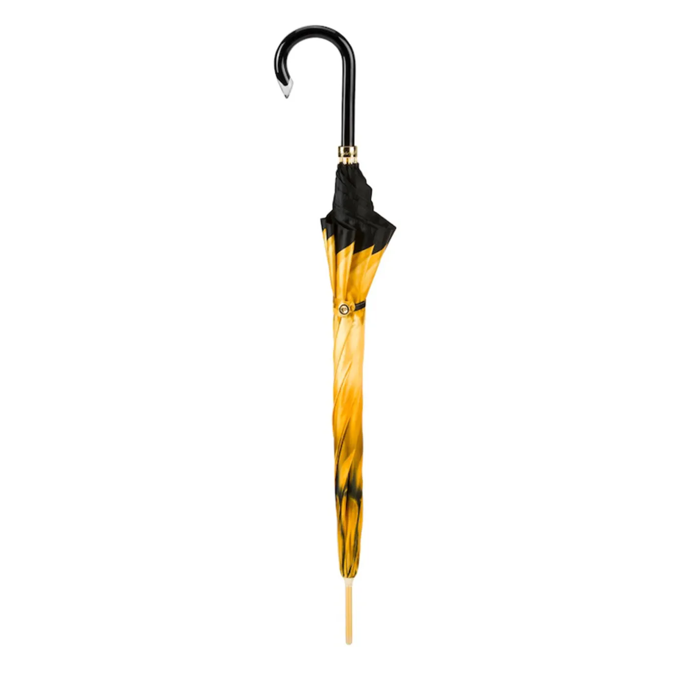 Gold Dahlia Metal Umbrella