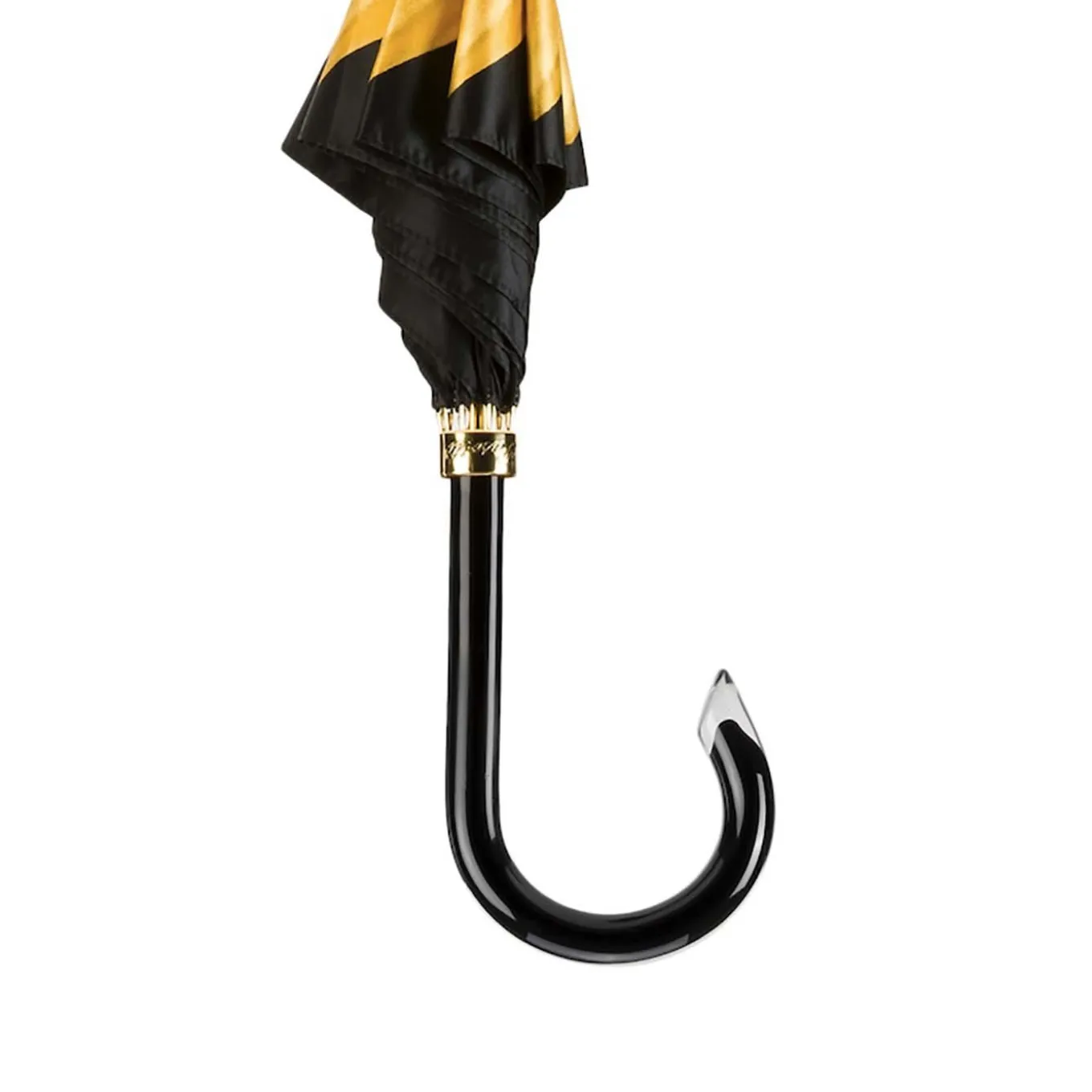 Gold Dahlia Metal Umbrella