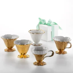 Gold Flower Cup