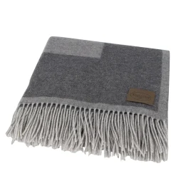 Gold Jacquard Gray Plaid