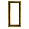 Gold Leaf & Walnut Laquered Cassonetto Frame