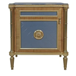 Gold Leaf Bedside Table