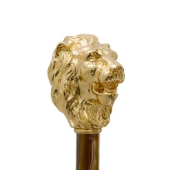 Gold Lion Head Shoehorn