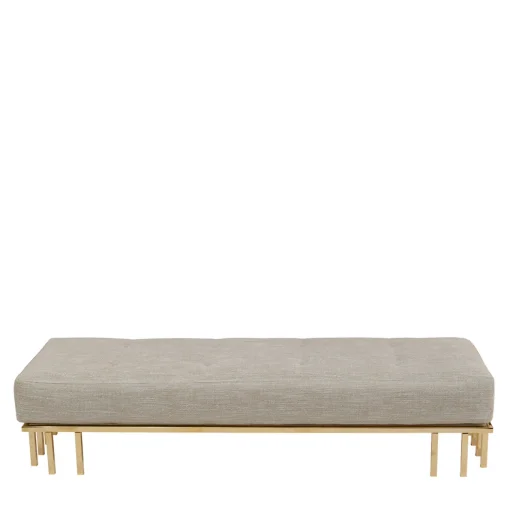Gold Metal Bench