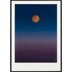 Gold Moon 01 Print
