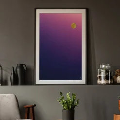 Gold Moon 02 Print