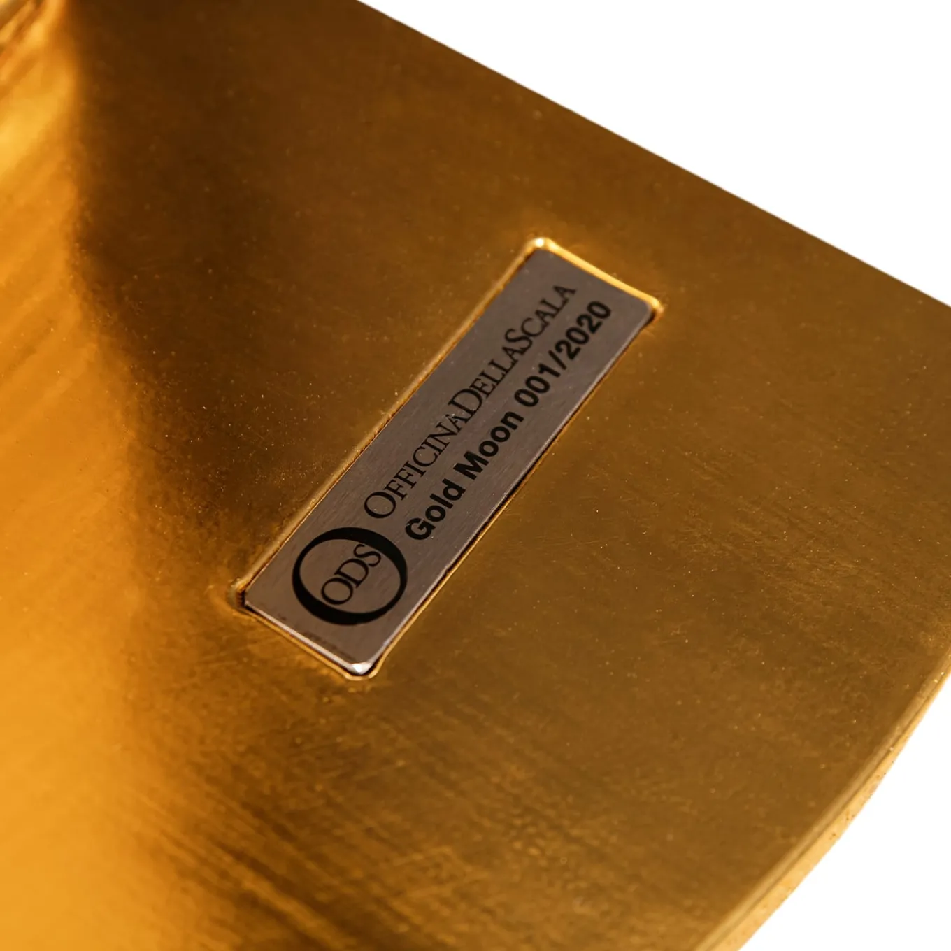 Gold Moon Console by Giò Pozzi