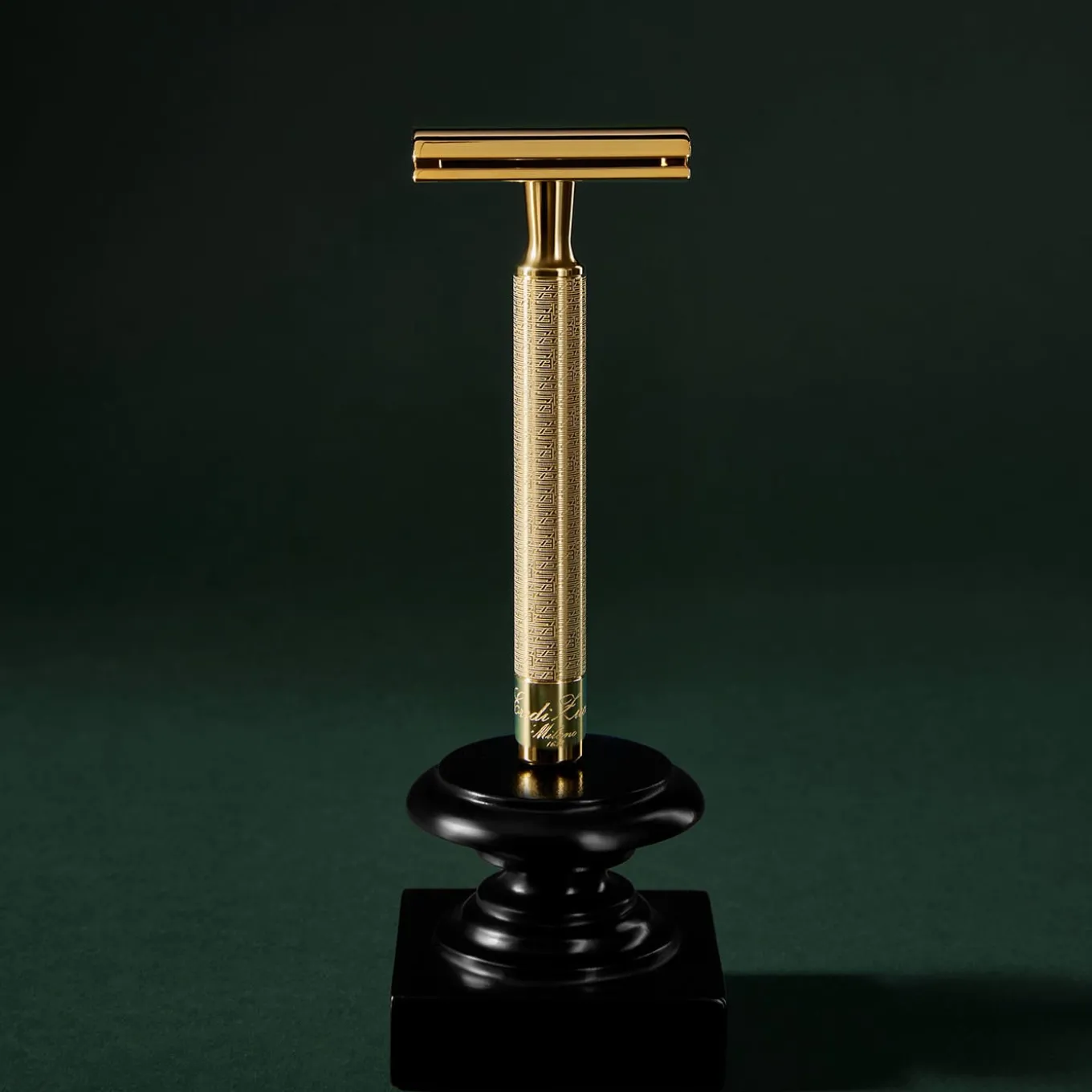 Golden Plated Chrome Safety Razor