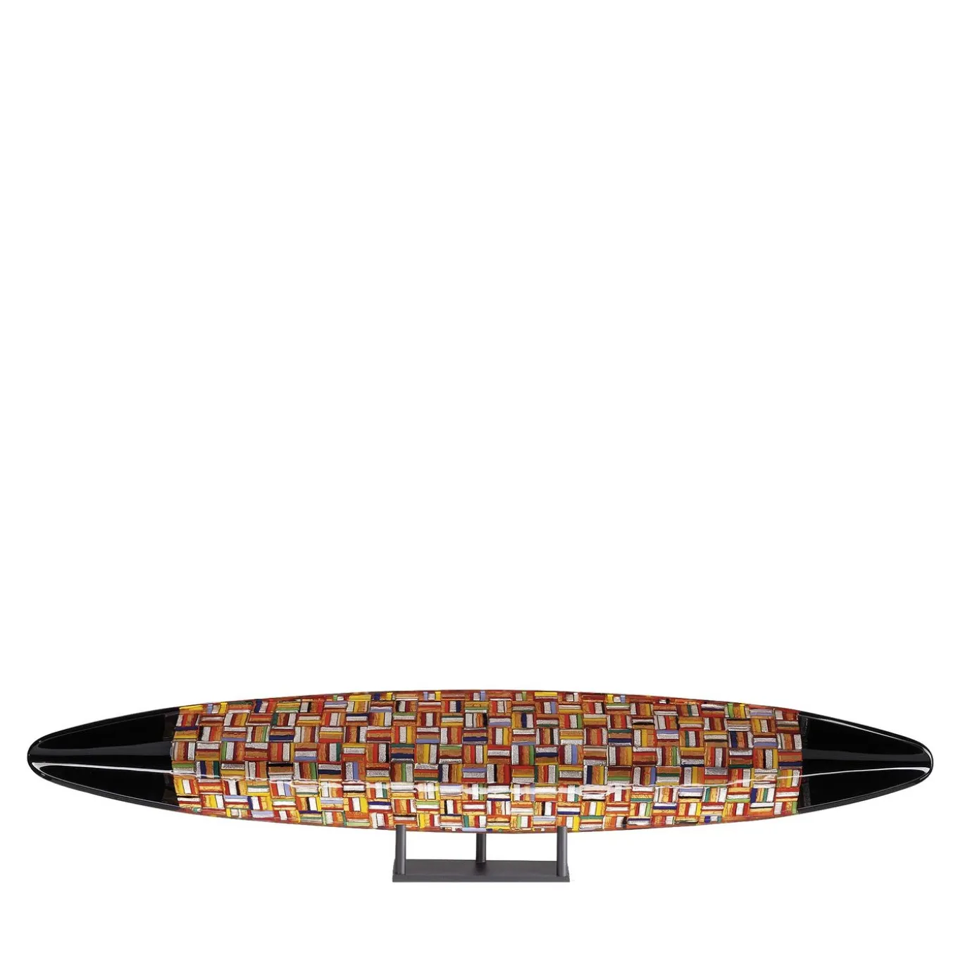 Gondola Hermes Large Murano Glass Sculpture by Andrea Orso