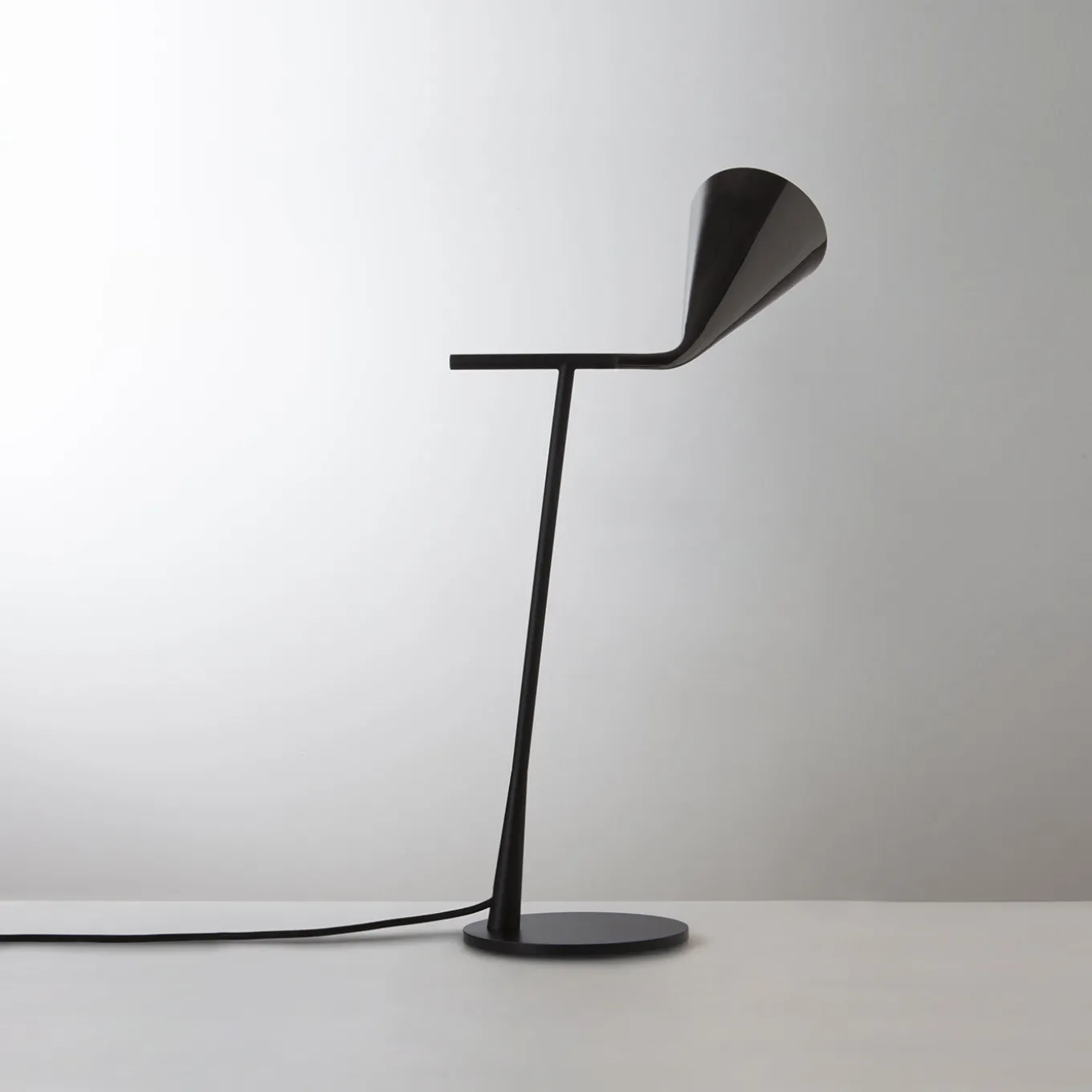 Gordon Black Table Lamp by Corrado Dotti