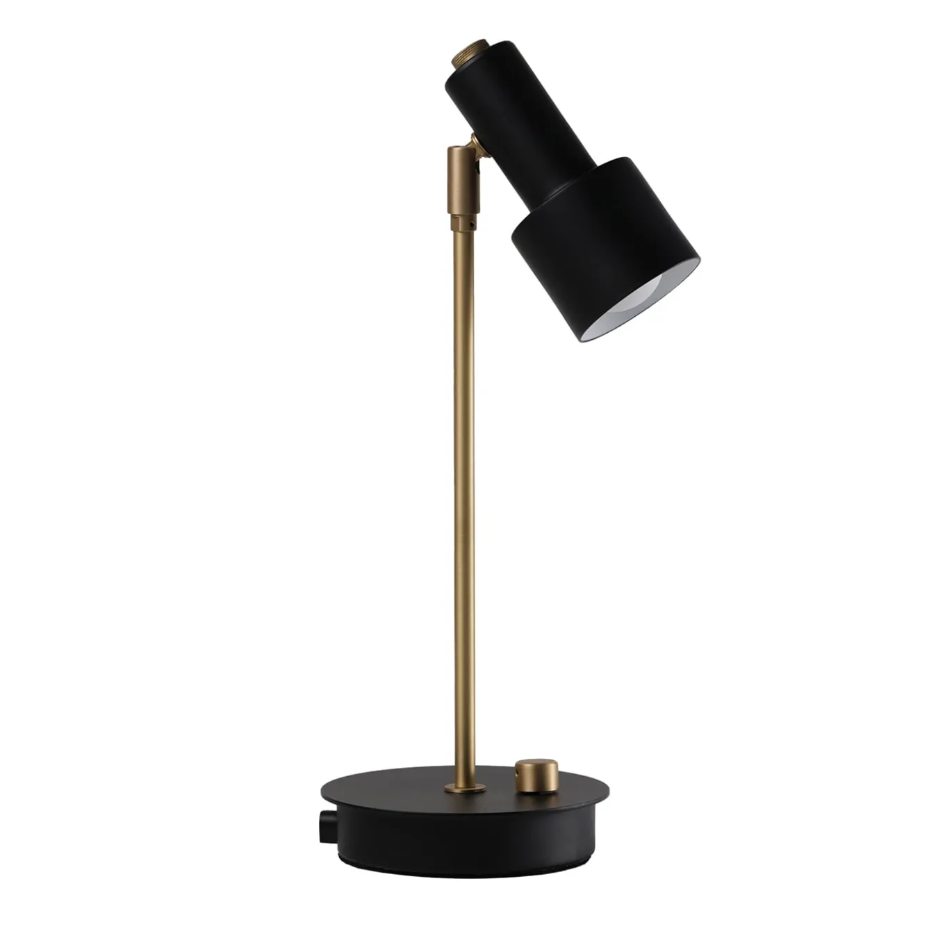 GP Black Brass Adjustable Table Lamp