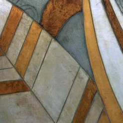 Gradiations Carved wood with gold & silver leaf by Giuseppe Caiafa