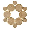 Gran Costellazione Cassiopea Marble & Brass Onyx Flush Mount Chandelier