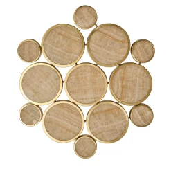 Gran Costellazione Libra Marble & Brass Onyx Flush Mount Chandelier