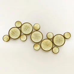 Gran Costellazione Orion Marble & Brass Onyx Flush Mount Chandelier