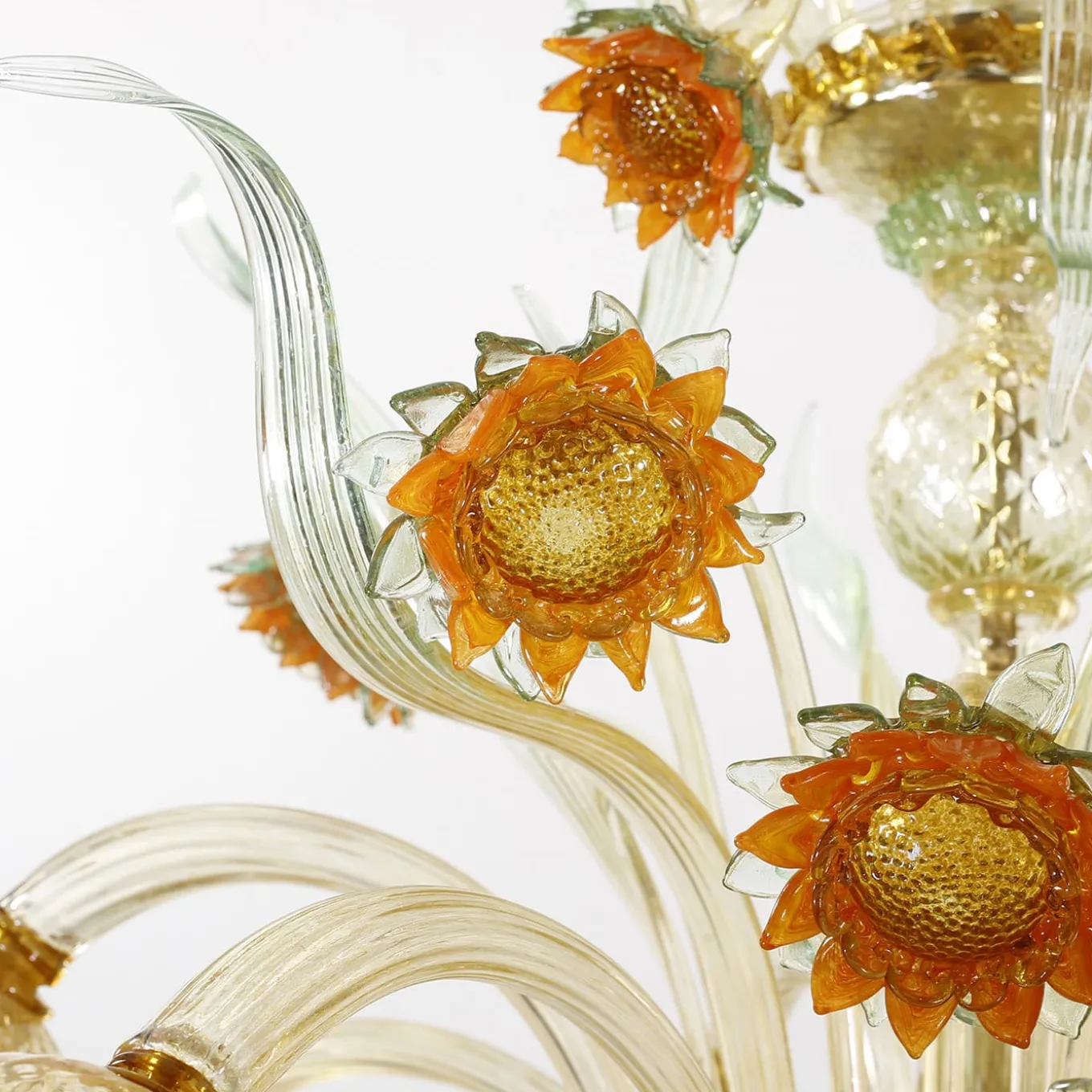 Grand-Sunflowers Chandelier