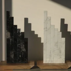 Grattacielo Nero Marble Sculpture