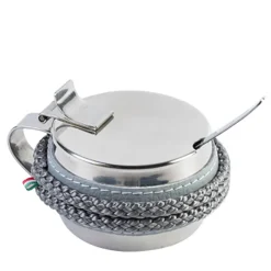 Gray Bowl with Lid