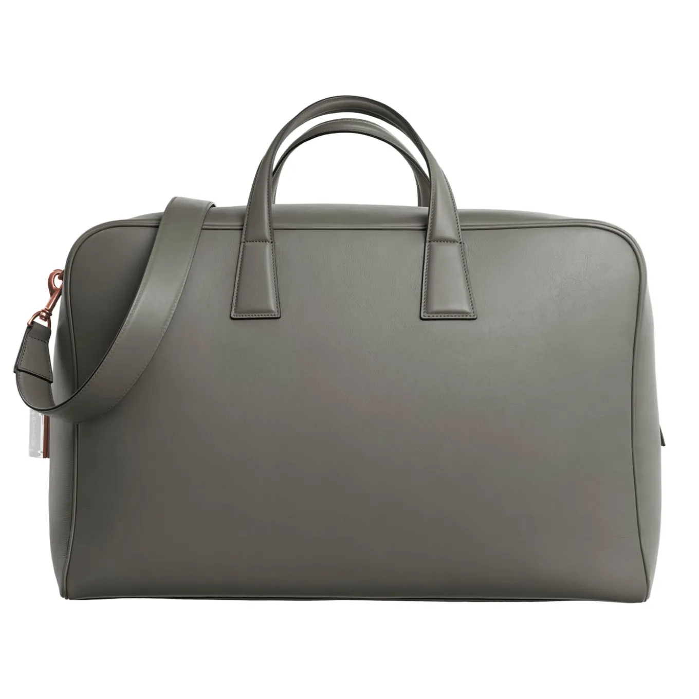 Gray Cristallo Maxi Weekend Bag