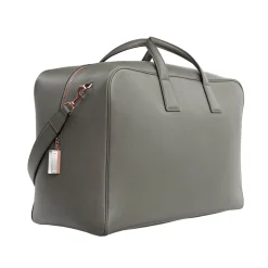 Gray Cristallo Maxi Weekend Bag